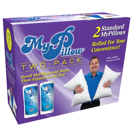 Mypillow MyPillow Classic Standard Bed Pillow Cotton 2 pk MP-2PK-SDMF